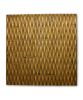 1 x 24 x 24 Gold Metallic Ridge - Wall Art Wood Wall Art