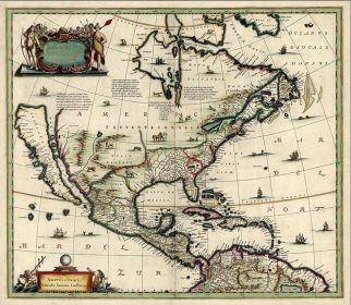 Vintage 1846 Map Of Mexico Unframed Print Wall Art