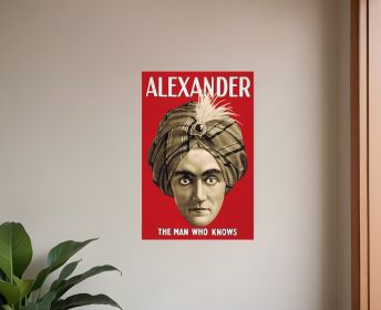 Vintage Alexander Vintage Magic Unframed Print Wall Art