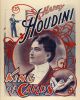 20" X 16" Houdini King Of Cards Vintage Magic Poster Wall Art