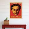 18" X 24" Houdini Master Of Mystery Vintage Magic Poster Wall Art