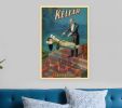 Kellar Levitation Vintage Magic Unframed Print Wall Art