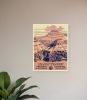 8.5" X 11" Grand Canyon C1938 Vintage Travel Poster Wall Art