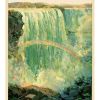 16" X 24" Niagra Falls New York C1920S Vintage Travel Poster Wall Art