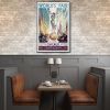 36" x 54" Vintage 1933 Chicago Worlds Fair Wall Art