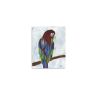 Large Bright and Tropical Parrot Canvas Wall Art