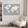 Minimalist World Map Unframed Print Wall Art