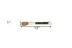 Green Jade Abacus Disc Decorative Calligraphy Brush