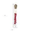 Red Chunky Coral Decorative Calligraphy Brush