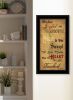 Sound of the Soul 2 Black Framed Print Wall Art