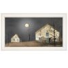 Still of the Night 2 White Framed Print Wall Art