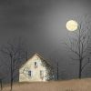 Still of the Night 2 White Framed Print Wall Art