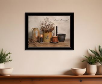 Simple Blessings 6 Black Framed Print Wall Art