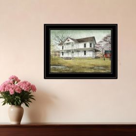 April Showers 2 Black Framed Print Wall Art