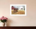 Granddads Old Truck 6 White Framed Print Wall Art