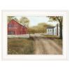 Summer in the Country 1 White Framed Print Wall Art