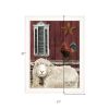 Good Morning 3 White Framed Print Wall Art