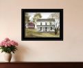 Summer Afternoon 1 Black Framed Print Wall Art