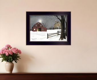 Light in the Stable 4 Black Framed Print Wall Art