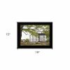 Sweet Summertime House 2 Black Framed Print Wall Art