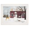 The Friendly Beasts 2 White Framed Print Wall Art