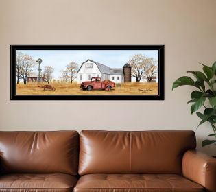 Spring On The Farm 4 Black Framed Print Wall Art