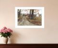 The Road Home 5 White Framed Print Wall Art