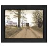 Headin Home 8 Black Framed Print Wall Art