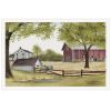 The Old Spring House 5 White Framed Print Wall Art