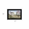 Spring at White House Farm 2 Black Framed Print Wall Art