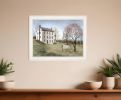 Spring At White House Farm 3 White Framed Print Wall Art