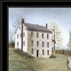 Spring at White House Farm 4 Black Framed Print Wall Art