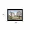 Spring at White House Farm 4 Black Framed Print Wall Art