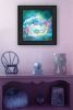 Woodland Cove Mermaid 1 Black Framed Print Wall Art