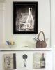 Moody Gray Glassware Still Life 3 Black Framed Print Kitchen Wall Art