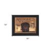 Antiques and Primitives Black Framed Print Wall Art