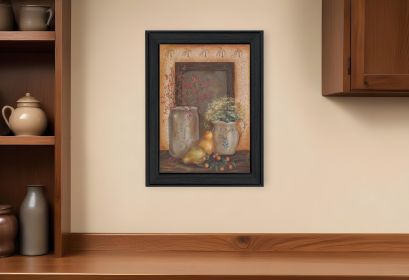 Country Collection Black Framed Print Wall Art