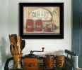 CHERRY JAM 2 Black Framed Print Wall Art