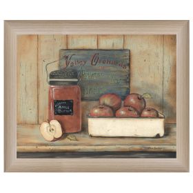 Apple Butter 1 Brown Framed Print Wall Art