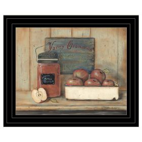 Apple Butter 2 Black Framed Print Kitchen Wall Art