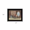 Country Bath 5 Black Framed Print Bathroom Wall Art