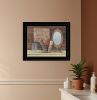 Country Bath 5 Black Framed Print Bathroom Wall Art