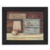 Clean Towels 1 Black Framed Print Bathroom Wall Art