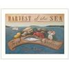 Sea Harvest White Framed Print Kitchen Wall Art