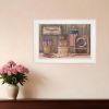 Sweet Land of Liberty 2 White Framed Print Wall Art