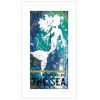 Under the Sea 1 White Framed Print Wall Art