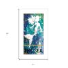 Under the Sea 1 White Framed Print Wall Art