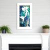 Under the Sea 1 White Framed Print Wall Art