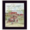 Families That Farm Together Stay Together Black Framed Print Wall Art