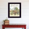 Center of My World Black Framed Print Wall Art